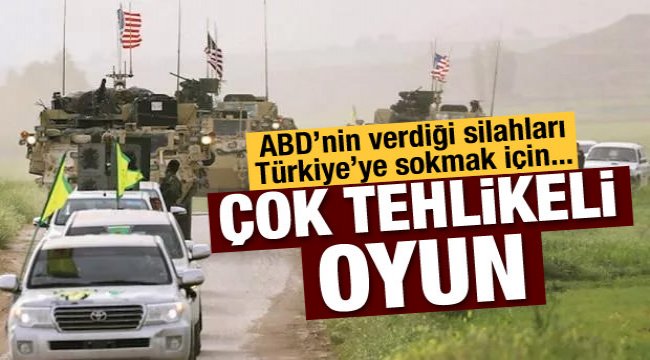 ABD'nin verdiği silahları Türkiye'ye sokmak istiyor