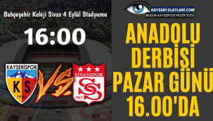 Anadolu Derbisi Pazar Günü