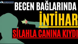 Becen Bağlarında İntihar! Silahla Kendini Vurdu