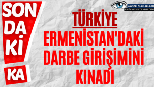 Ermenistan'da Sokaklar Karıştı