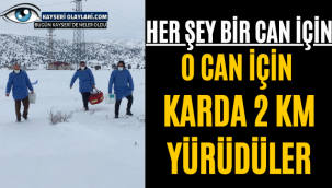 Her Şey Bir Can İçin! O Can İçin 2 Km Yürüdüler..