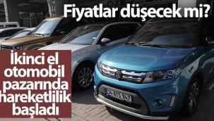 İkinci el otomobil pazarında hareketlilik başladı
