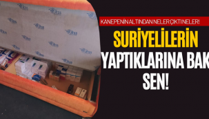 Kanepenin Altından Neler Çıktı!