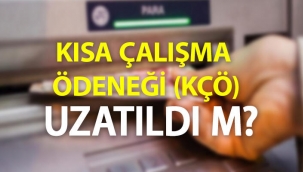 Kısa çalışma ödeneği KÇÖ uzatıldı mı? Nakdi ücret desteği ne zaman sona erecek?