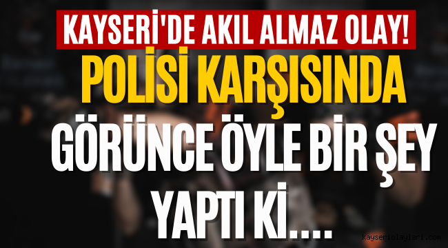 Polise Yakalanmamak İçin Yaptığına Bak Sen!