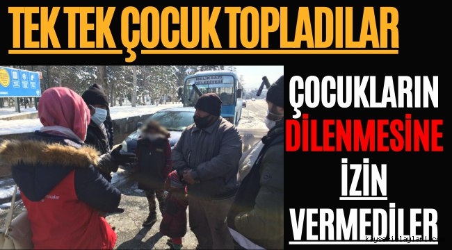 Tek Tek Çocuk Topladılar!