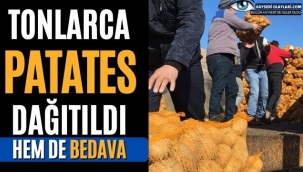 Tonlarca Patates Dağıttılar! Hem de Bedava