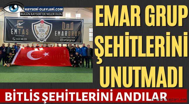 Emar Grup Şehitlerini Unutmadı
