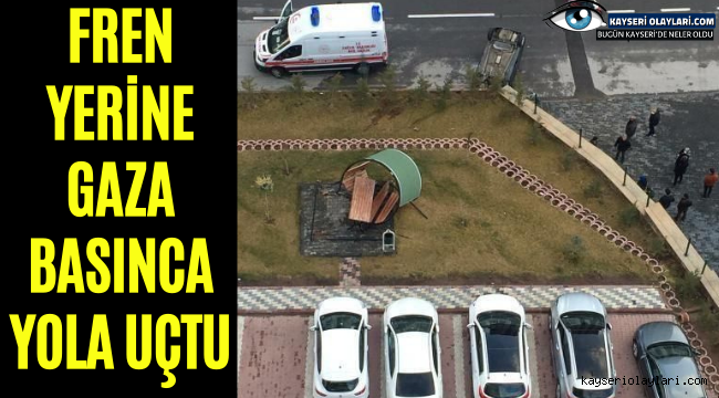 Fren Yerine Gaza Bastı Uçurumdan Yola Uçtu