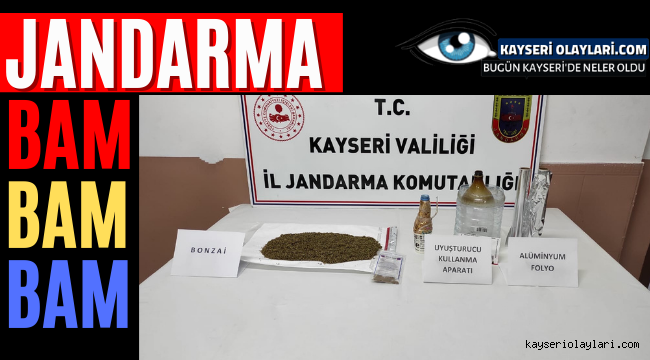Kayseri' de Uyuşturucu Operasyonu