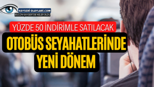 Otobüs seyahatlerinde yeni dönem başlıyor: Yüzde 50 indirimle satılacak