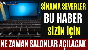 Sinama Severler Bu Haber Sizin İçin