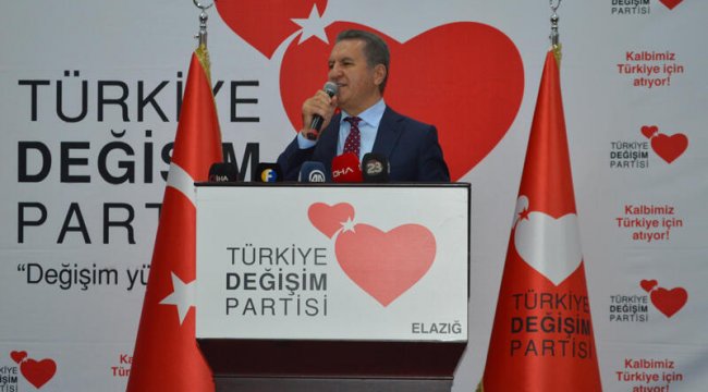 TDP Genel Başkanı Sarıgül, Elazığ'da
