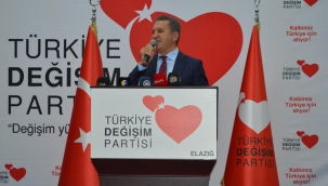 TDP Genel Başkanı Sarıgül, Elazığ'da