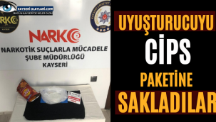 Uyuşturcuyu Cips Paketini Sakladılar