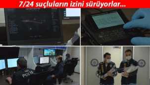 7/24 suçluların izini sürüyorlar..