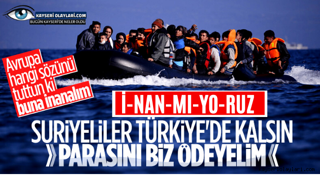 AB'den göç dalgasını önlemek için Türkiye'ye yeniden para teklifi geldi