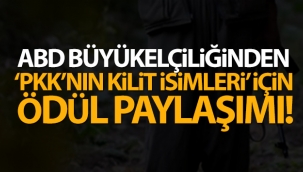 ABD Büyükelçiliğinden 'PKK'nın kilit isimleri için ödül' paylaşımı