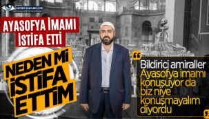Ayasofya İmamı Mehmet Boynukalın'dan açıklama