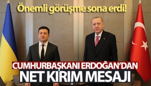 Cumhurbaşkanı Erdoğan: Kırım'ın ilhakını tanımıyoruz