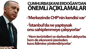 Cumhurbaşkanı Erdoğan muhalefete çok sert eleştiriler