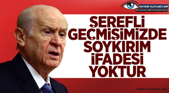 Devlet Bahçeli'den Biden'ın açıklamasına sert tepki