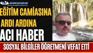 Eğitim Camiasından Ard Arda Acı Haber