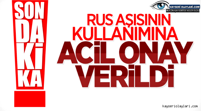 Fahrettin Koca: Sputnik V aşısına acil kullanım onayı verildi