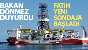 Fatih Sondaj Gemisi, Amasra-1 kuyusunda yeni sondaja başladı