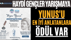 Haydi Gençler Yarışmaya! Yunus'u En İyi Anlatana Ödül Var