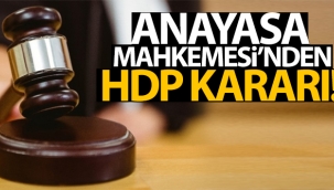 HDP iddianamesi iade edildi