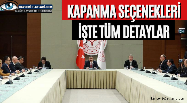 Kapanma seçenekleri