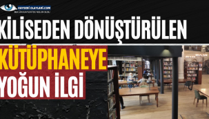 Kiliseden Dönüştürülen Kütüphaneye Yoğun İlgi
