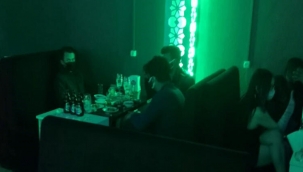 Konya'da eğlence mekanına baskın! Ceza yağdı...