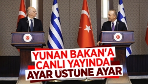 Mevlüt Çavuşoğlu'ndan Nikos Dendias'a tepki