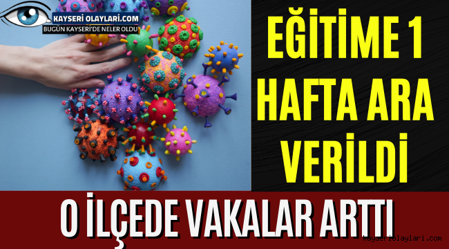 O İlçemizde Eğitime 1 Hafta Ara Verildi