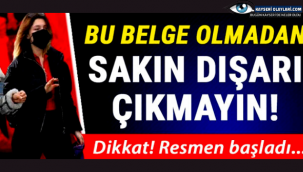 Resmen başladı.. Bu belge yanınızda olmazsa cezası var... İçişleri Bakanlığı'ndan "Görev Belgesi Düzenlenmesi"