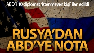 Rusya'dan ABD'ye nota