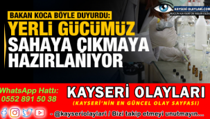 Sağlık Bakanı Koca: Yerli aşı Açıklaması