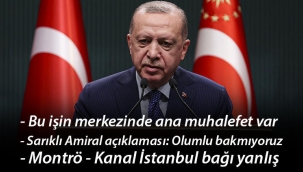 Son dakika... Cumhurbaşkanı Erdoğan'dan flaş mesajlar! Bildiri tepkisi... 'Sarıklı Amiral' açıklaması