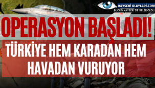 Son dakika... Kuzey Irak'ta PKK hedefleri karadan ve havadan vuruluyor!