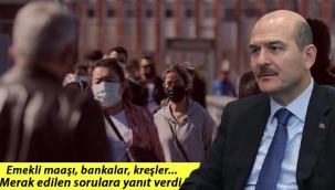 Son dakika: 'Tam kapanma'da emekli maaşı, bankalar, kreşlerin durumu... Bakan Soylu tüm soru işaretlerini giderdi..