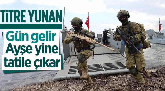 Timsahlar' Mavi Vatan'daki zorlu görevlere böyle hazırlanıyor