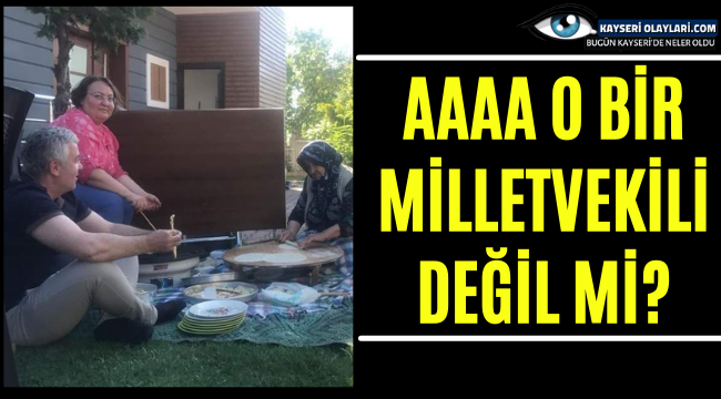 Aaa O Bir Milletvekili Değil mi ?Bağdaş Kurdu Anasına Saç Böreği Yaptırdı!