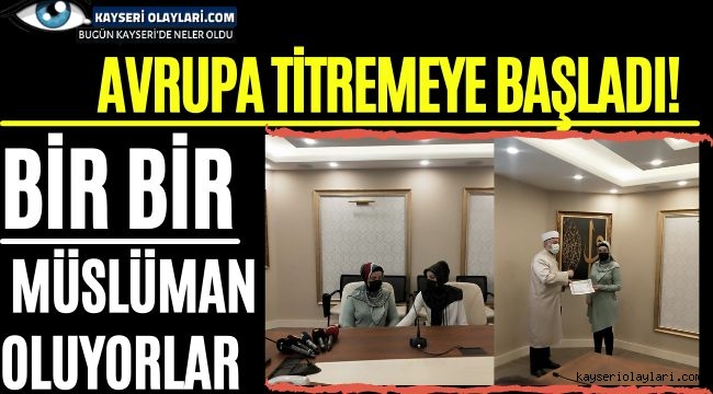 Avrupa Titremeye Başladı Bir Bir Müslüman Oldu