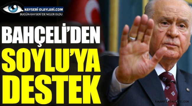 Bahçeli'den Sedat Peker'e Sert Sözler