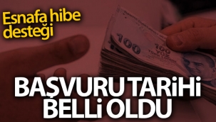 Bakan Muş açıkladı! Esnafa hibe başvurusu 25 Mayıs'ta başlıyor