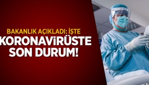 Bakanlık açıkladı! İşte koronavirüste son durum!