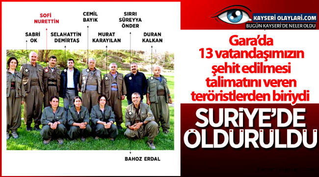 Cumhurbaşkanı Erdoğan: PKK'nın Suriye sorumlusu etkisiz hale getirildi