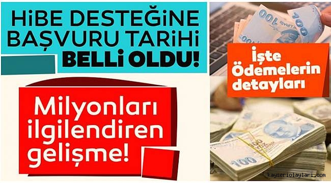 Esnafa hibe desteği kararı Resmi Gazete'de